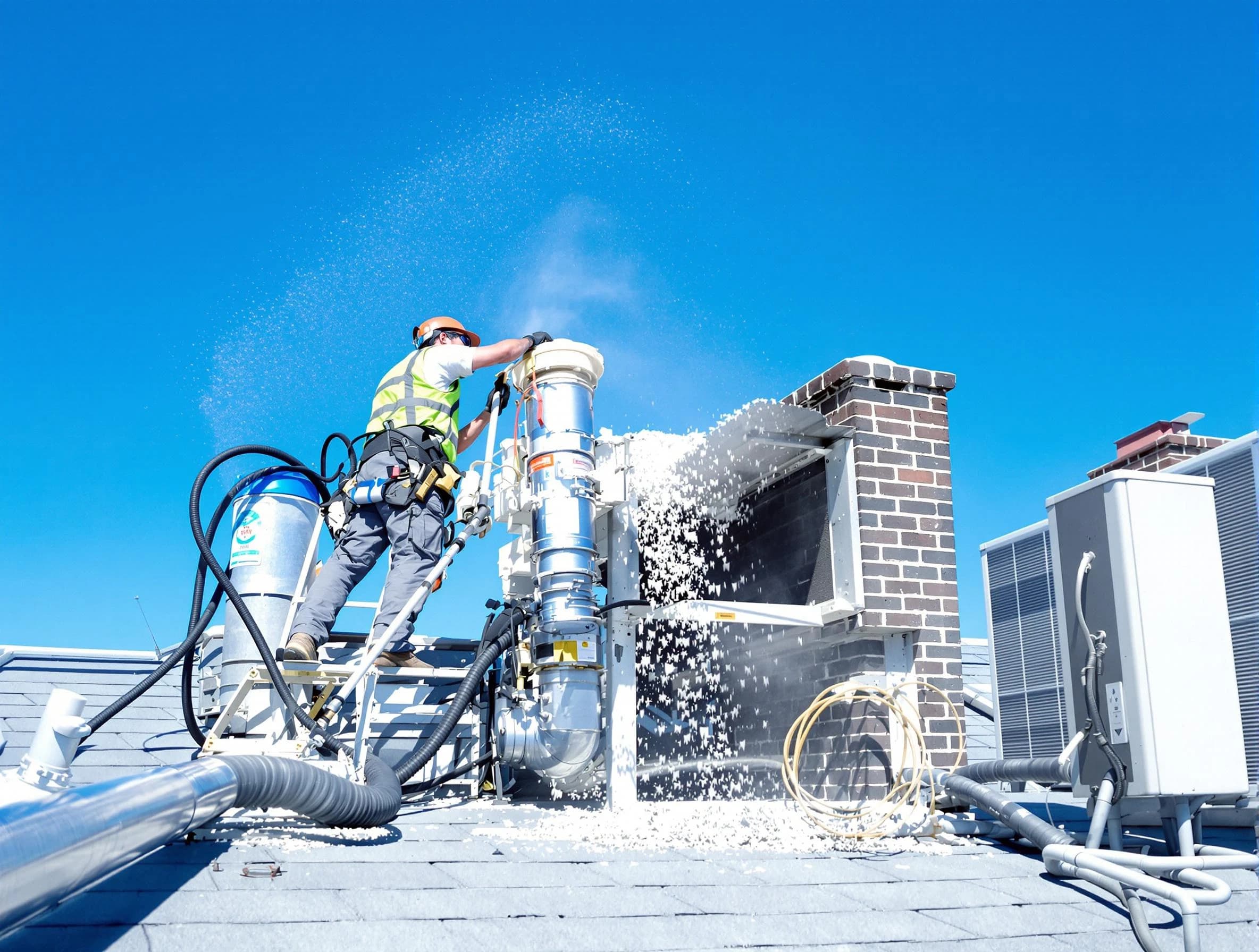 Expert roof dryer vent cleaning by Shackle Island Dryer Vent Cleaning in Shackle Island