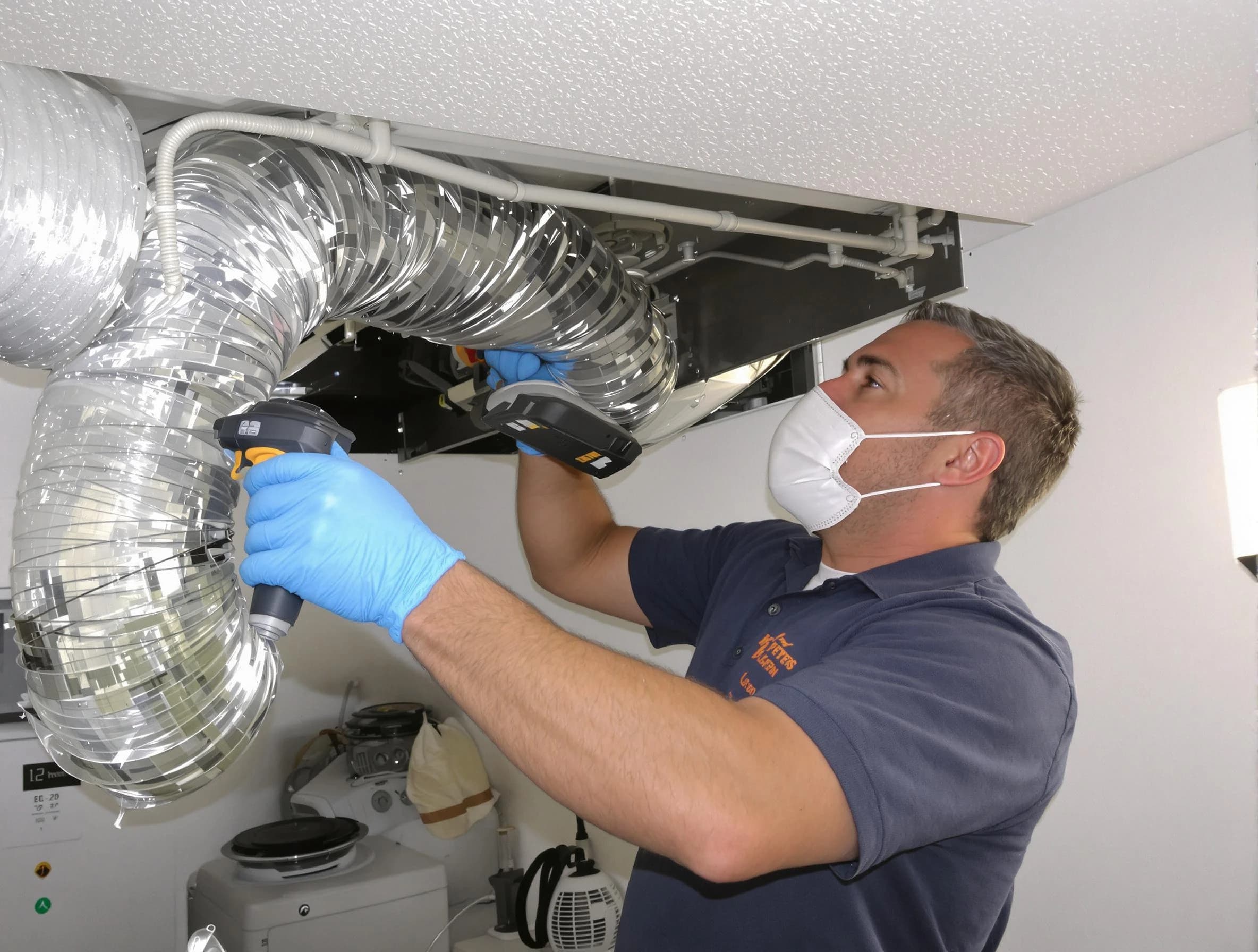 Shackle Island Dryer Vent Cleaning professional performing thorough residential dryer vent cleaning in Shackle Island